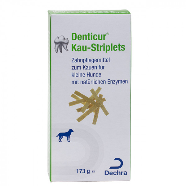 Denticur Kaustriplets für kleine Hunde 173g